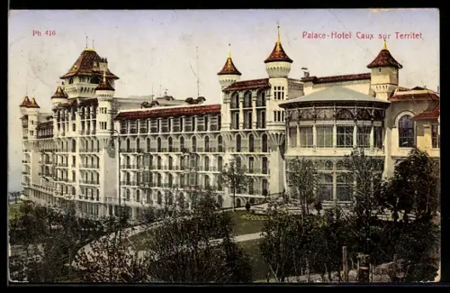 AK Caux sur Territet, Palace-Hotel