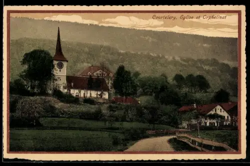 AK Courtelary, Eglise et Orphelinat