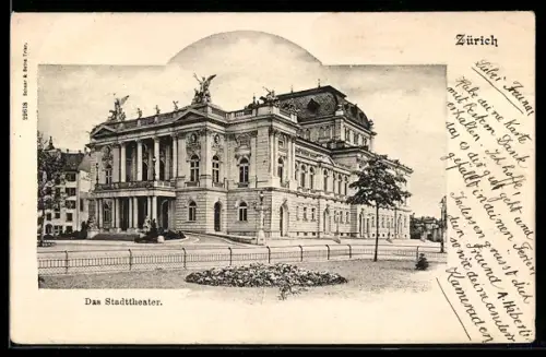 AK Zürich, Das Stadttheater