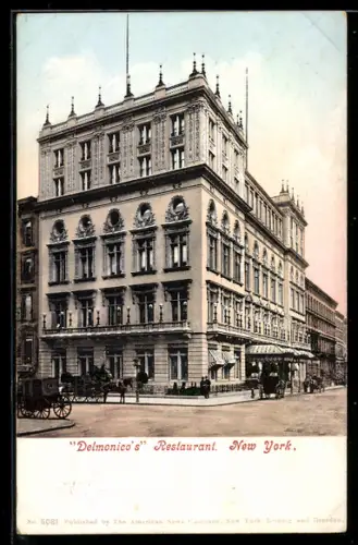 AK New York, NY, Delmonico`s Restaurant