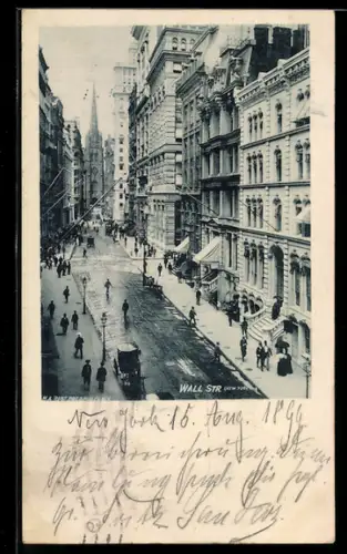 AK New York, NY, View of the Wall Street