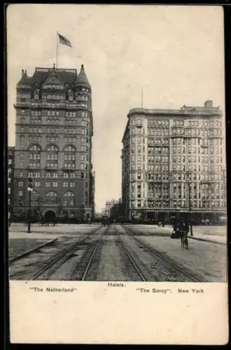 AK New York, NY, Hotels The Nederland and The Savoy