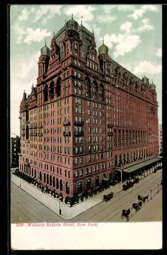 AK New York, NY, Waldorf-Astoria Hotel