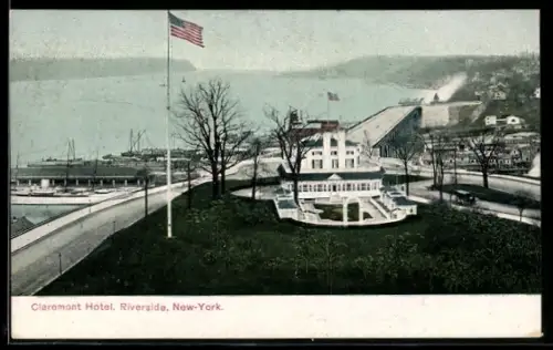 AK New York, NY, Riverside, View of the Claremont Hotel