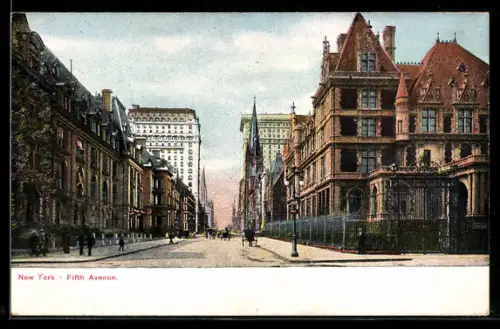 AK New York, NY, Fifth Avenue