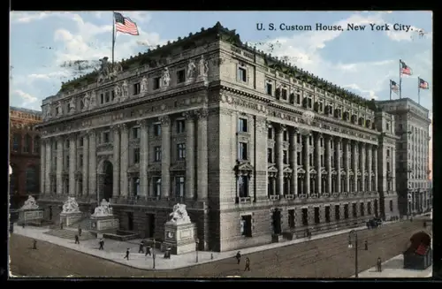 AK New York, NY, U.S. Custom House