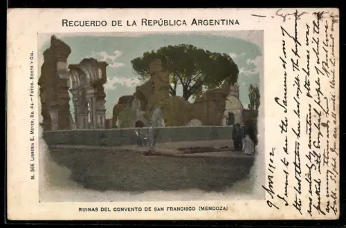 AK Mendoza, Ruinas del Convento de San Francisco