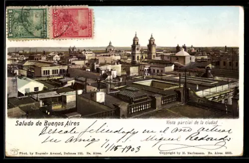 AK Buenos Aires, Vista parcial de la ciudad