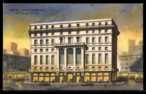 Künstler-AK Buenos Aires, Hotel Continental