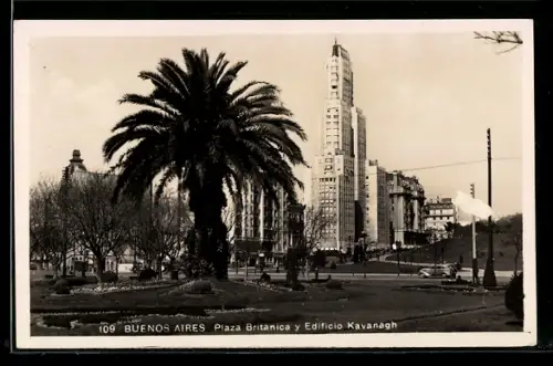 AK Buenos Aires, Plaza Britanica y Edificio Kavanagh