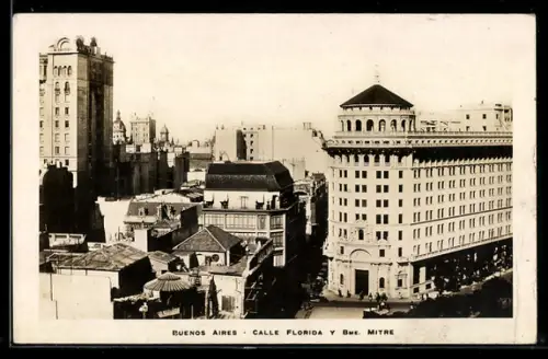 AK Buenos Aires, Calle Florida & Bme Mitre