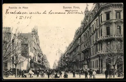 AK Buenos Aires, Avenida de Mayo