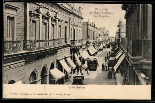AK Buenos Aires, Calle Bolivar