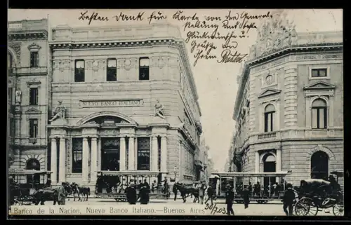 AK Buenos Aires, Banco de la Nacion, Nuevo Banco Italiano