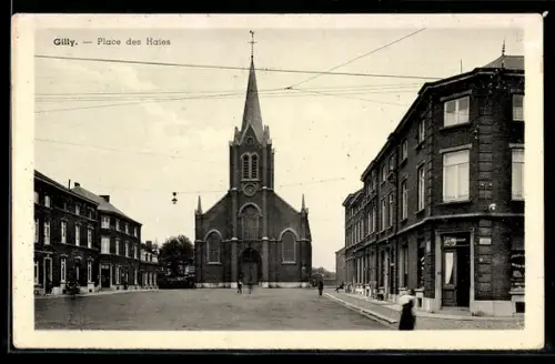 AK Gilly, Place des Haies