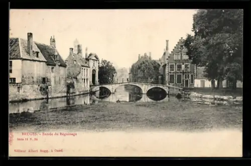 AK Bruges, Entrée du Béguinage