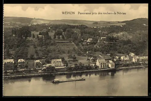 AK Wepion, Panorama pris des rochers de Neviau