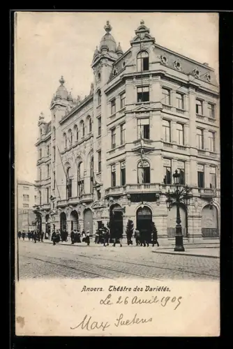 AK Anvers / Antwerpen, Théâtre des variétés