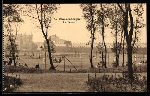 AK Blankenberghe, Place de Tennis