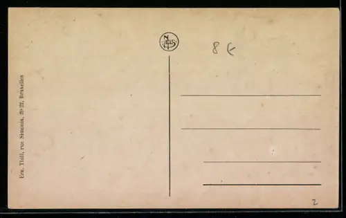 AK Mons, La Grand Rue