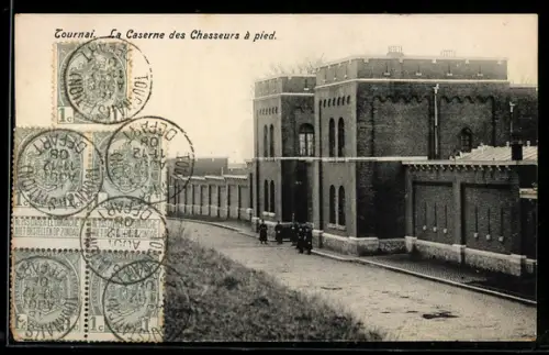 AK Tournai, La Caserne des Chasseurs à pied