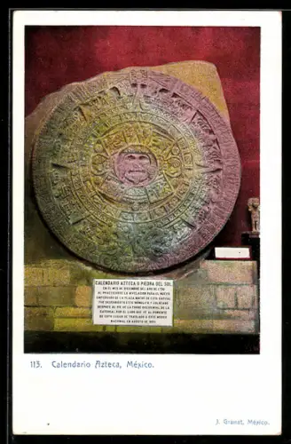 AK Mexiko, Calendario Azteca