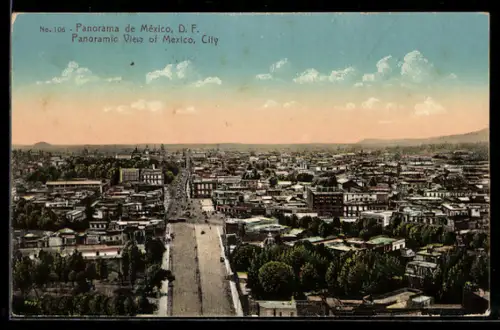 AK Mexico City, Panoramic View
