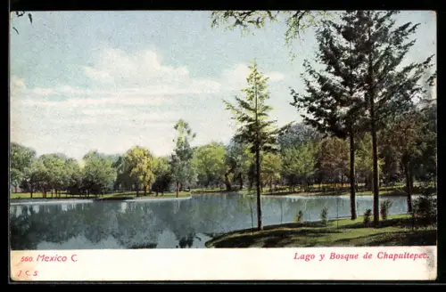 AK Mexico City, Lago y Bosque de Chapultepet