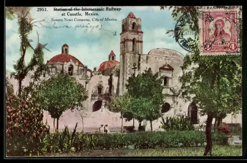 AK Cuautla, Station of the Interoceanic Railway