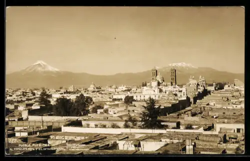 AK Puebla, El Popocatepetl y Elixtaccihuatl