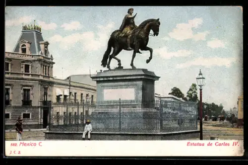 AK Mexico City, Estatua de Carlos IV.