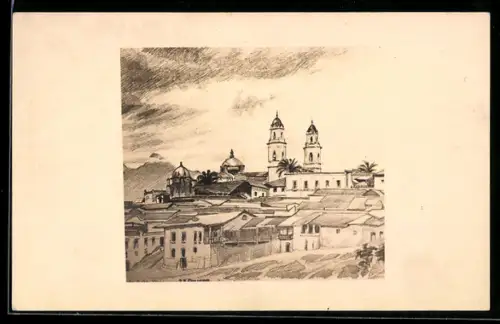 Künstler-AK Cordoba, Vista Parcial