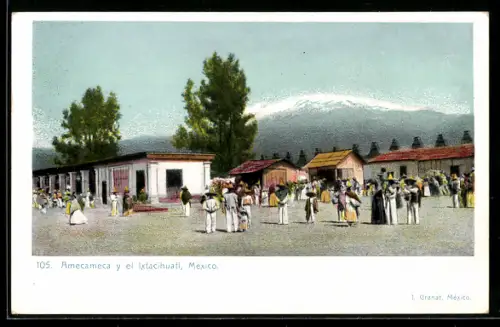 AK Amecameca, Amecameca y el Ixtacuhuatl