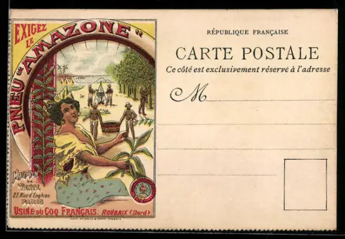 AK Paris, Pneu Amazone, Magasin de Vente