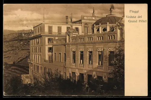 AK Fiuggi, Veduta del Grand Hotel