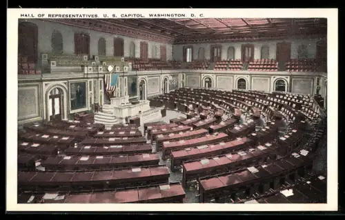 AK Washington D.C., Hall of Representatives U. S. Capitol