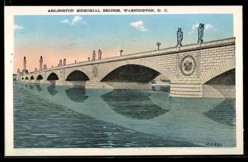 AK Washington D. C., Arlington Memorial Bridge