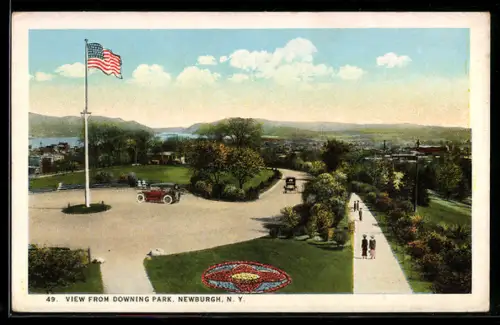 AK Newburgh, View From Downing Park