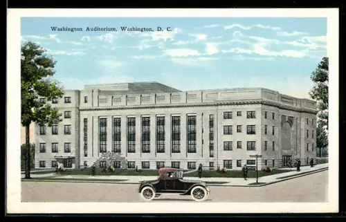 AK Washington D.C., Washington Auditorium