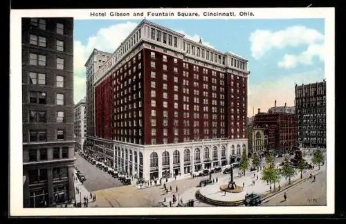 AK Cincinnati, OH, Hotel Gibson and Fountain Square