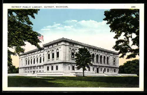 AK Detroit, the Public Library