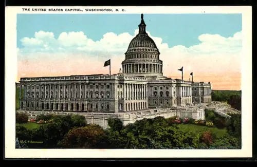 AK Washington D.C., the United States Capitol, general view
