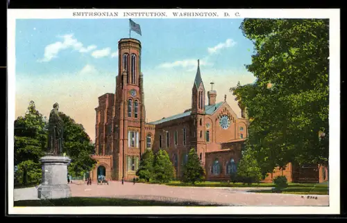 AK Washington D. C., Smithsonian Institution