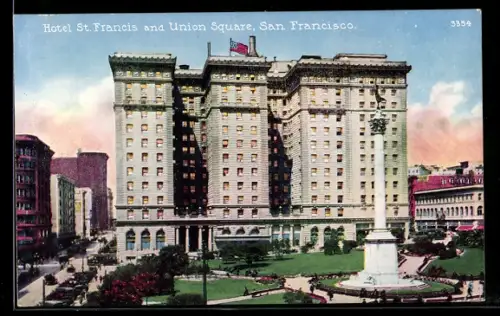 AK San Francisco, CA, Hotel St. Francis and Union Square