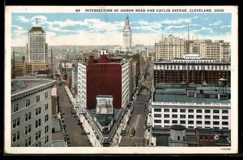 AK Cleveland, OH, Intersection of Huron Road and Euclid Avenue