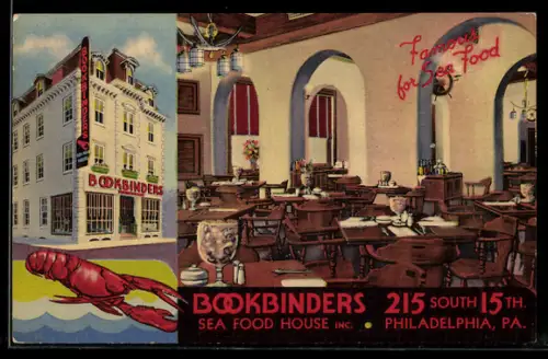 AK Philadelphia, PA, Bookbinders Sea Food House Inc.