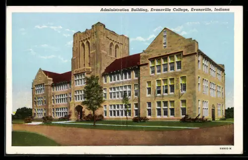 AK Evansville, IN, Evansville College, Administration Building