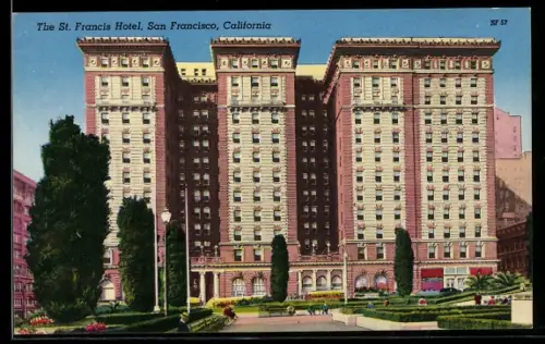 AK San Francisco, CA, The St. Francis Hotel, Union Square