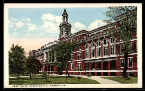AK Norfolk, VA, Hospital St. Vincent de Paul