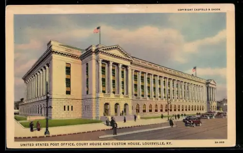 AK Louisville, KY, United States Post Office, Court House and Custom House